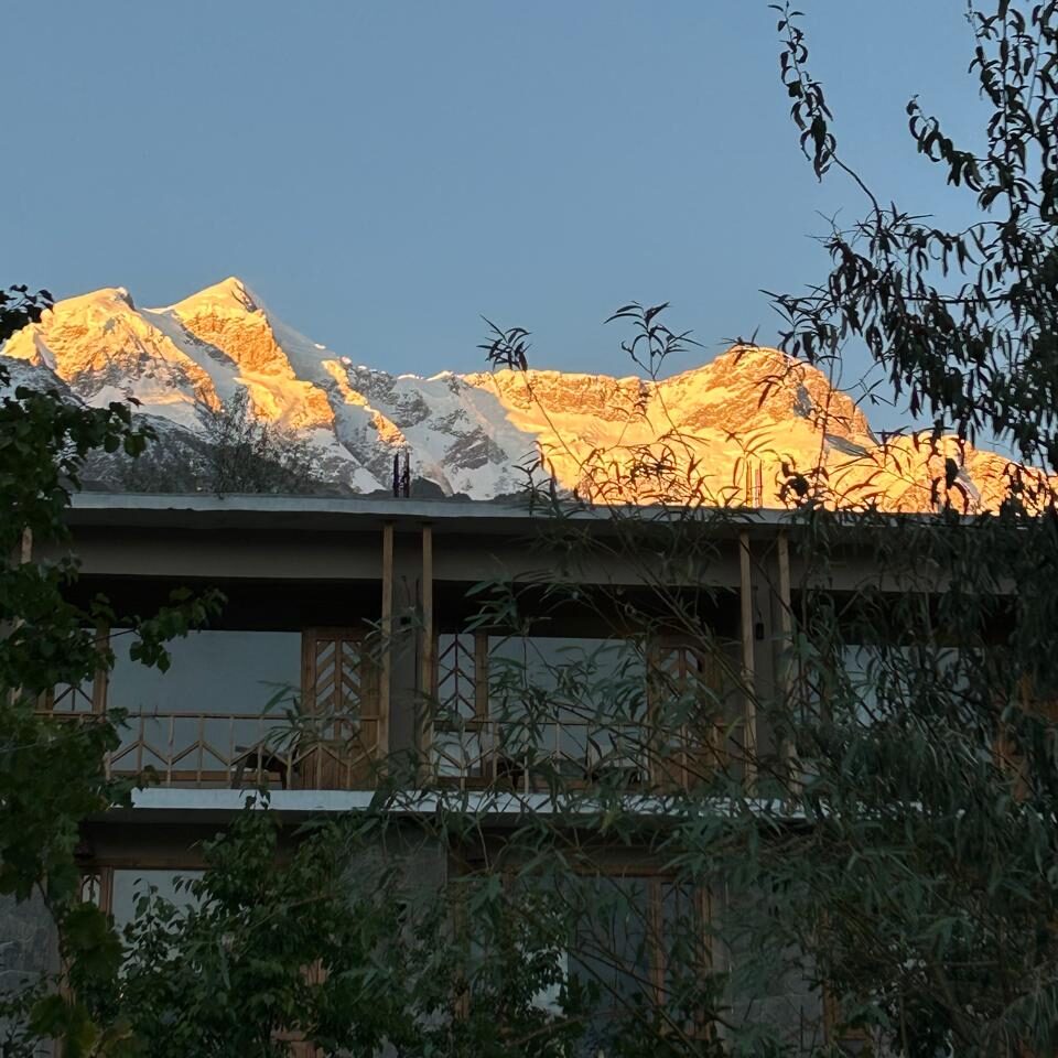 Sunset at Ultar Peak Hunza